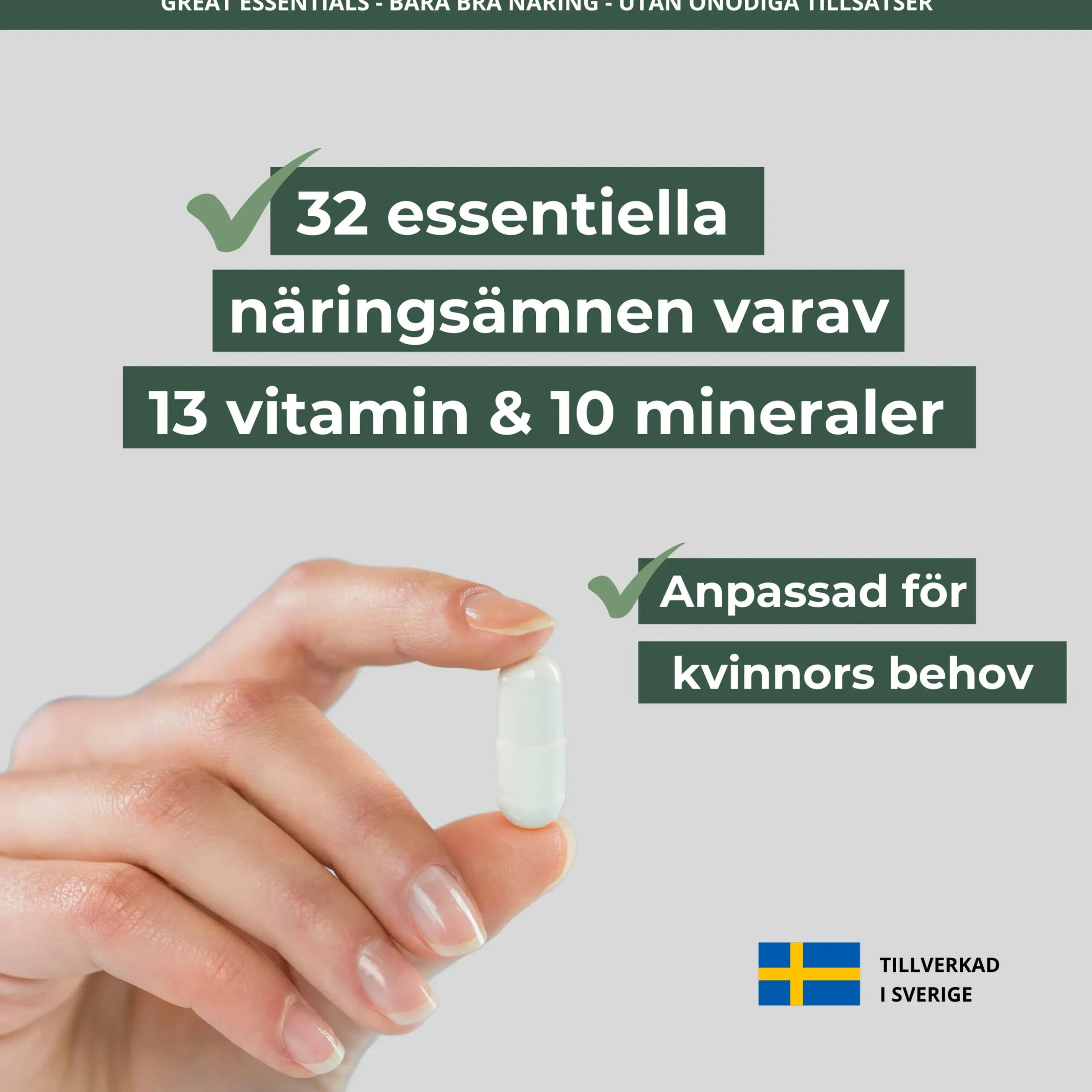 Multivitamin Kvinna 90k