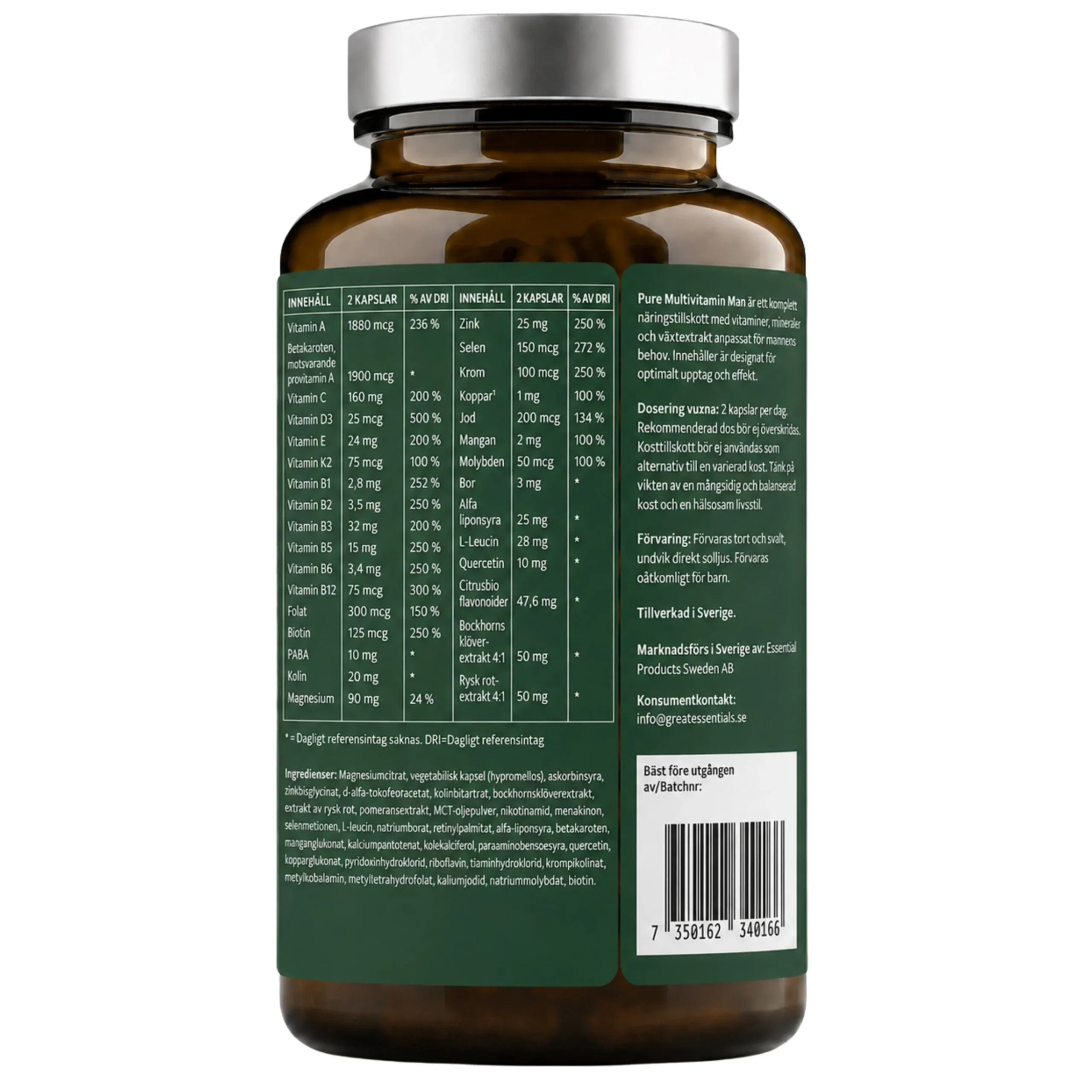 Multivitamin Man Ekonomipack 2x90k
