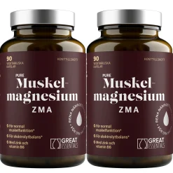 Muskelmagnesium ZMA Ekonomipack 2x90k