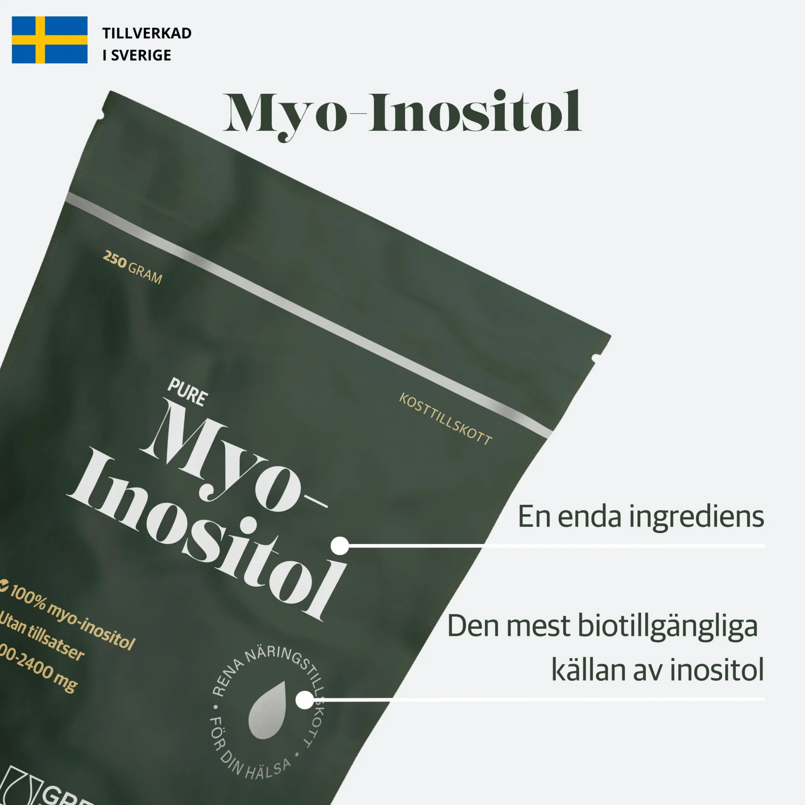Myo-Inositol Ekonomipack 2x250g