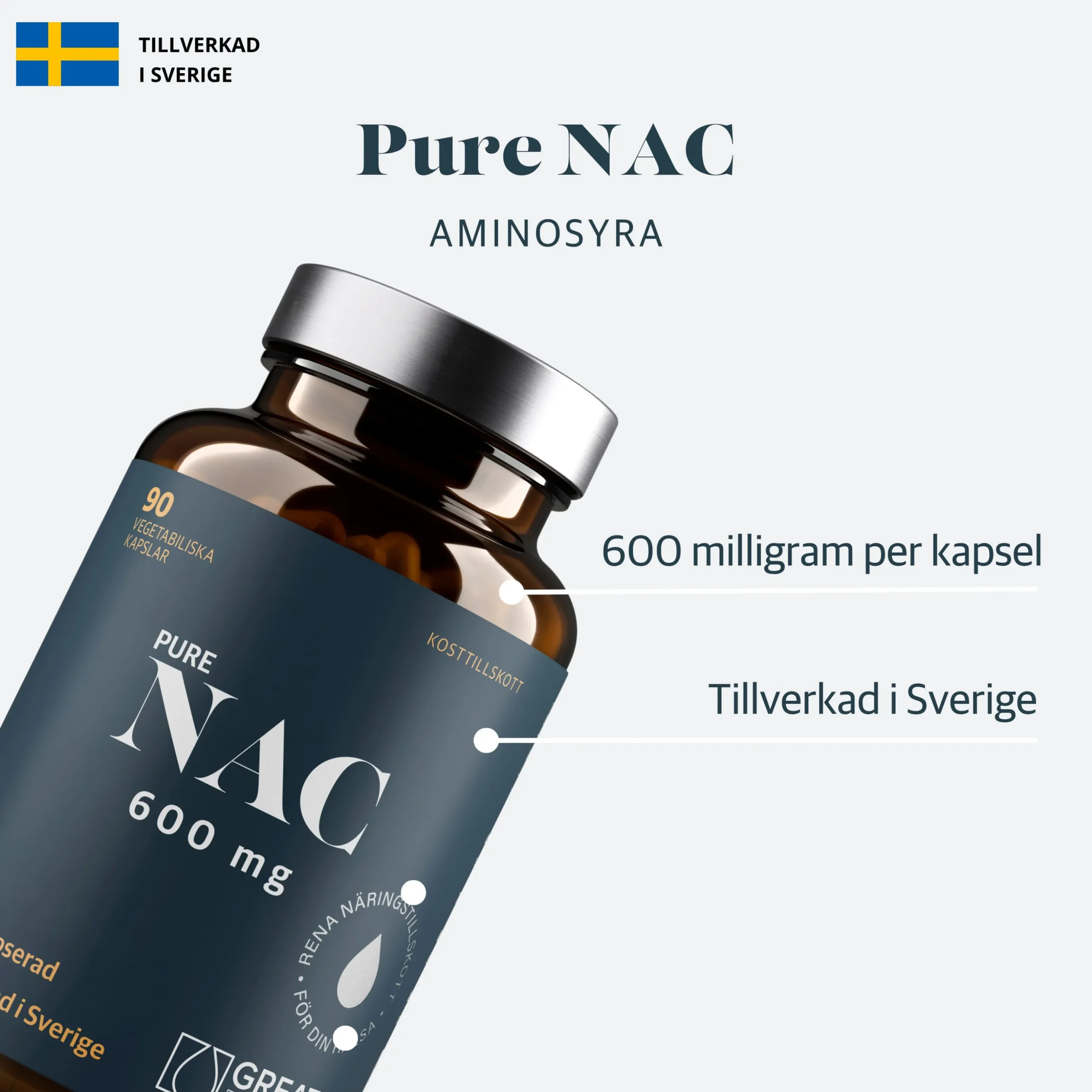 NAC 600mg 90k