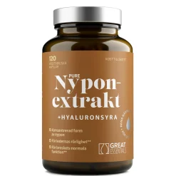 Nyponextrakt + Hyaluronsyra 120k
