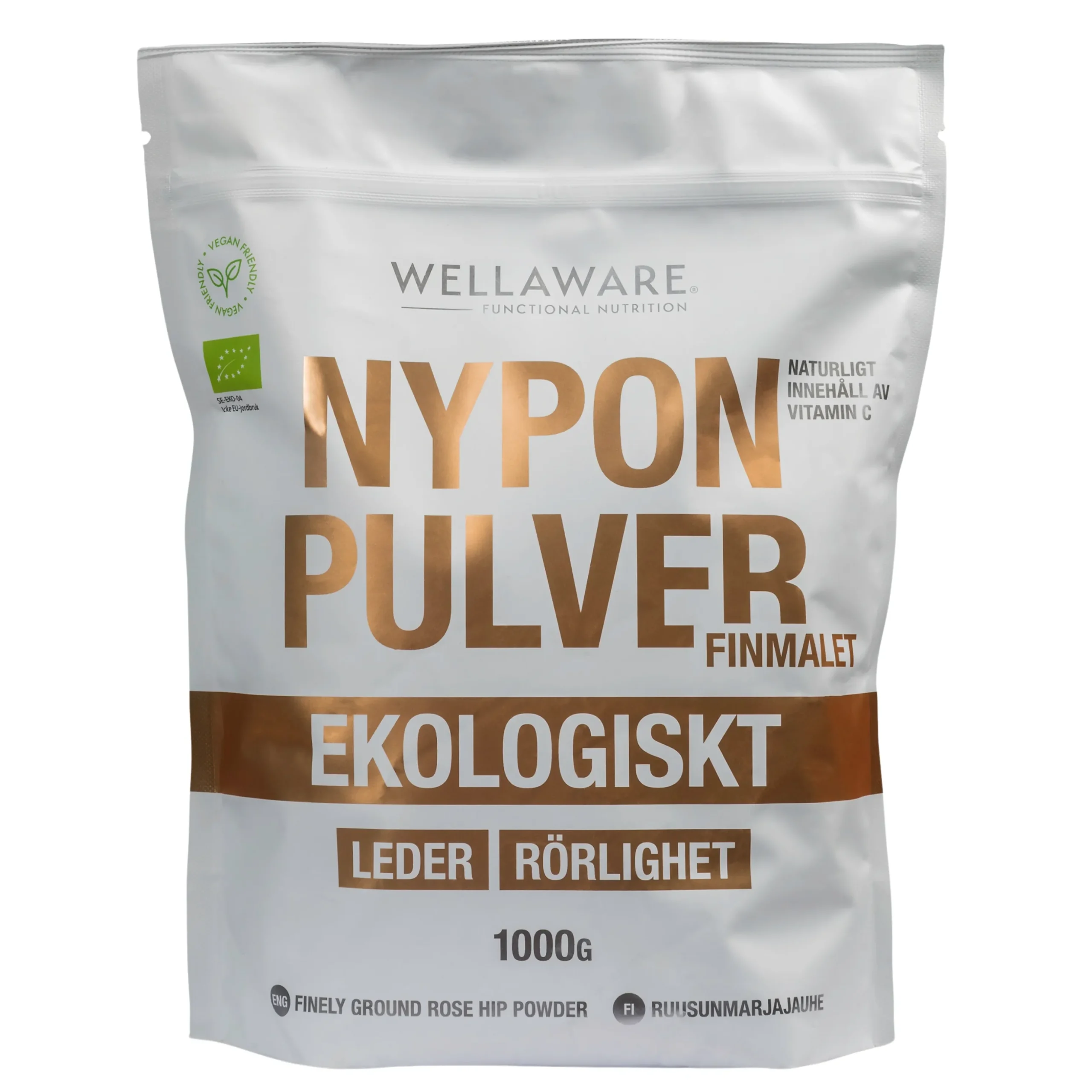 Nyponpulver Ekologiskt Finmalet 1kg