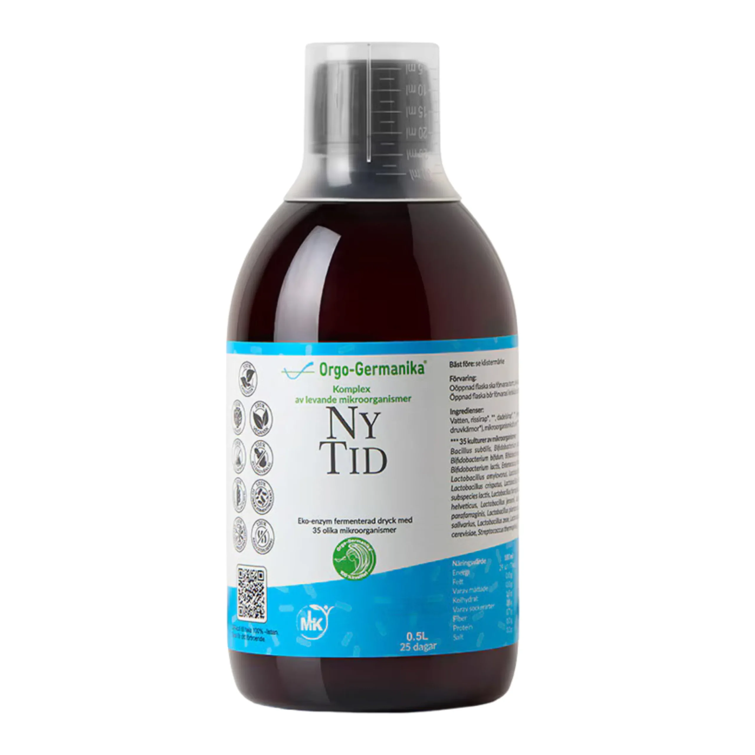 Ny Tid - Ekologiskt Ferment 35 bakteriestammar 500ml