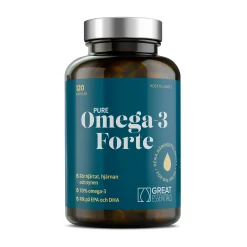 Omega-3 Forte Vildfångad Fisk 1200mg 120k