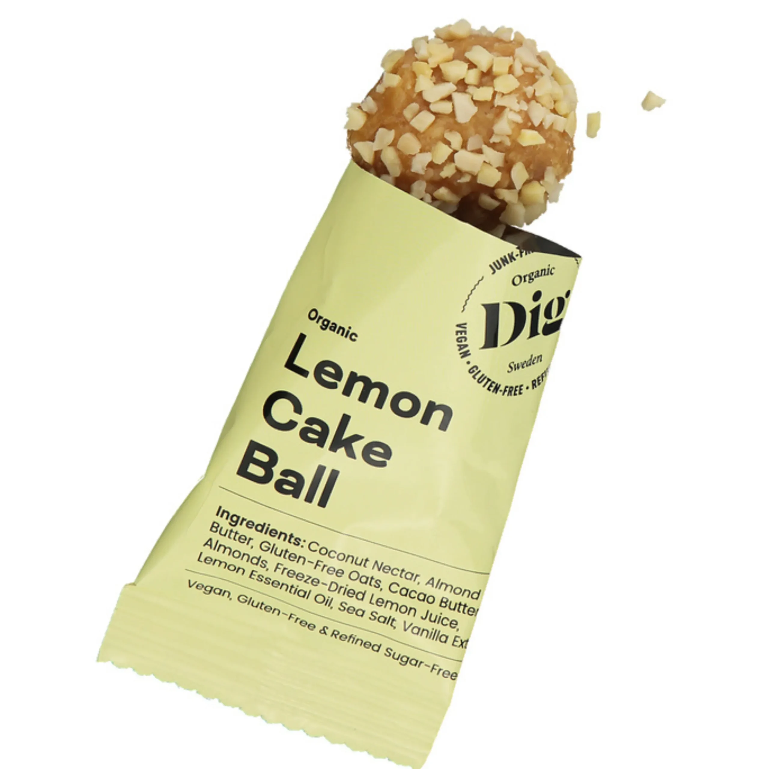 Organic Lemon Cake Ball 25g