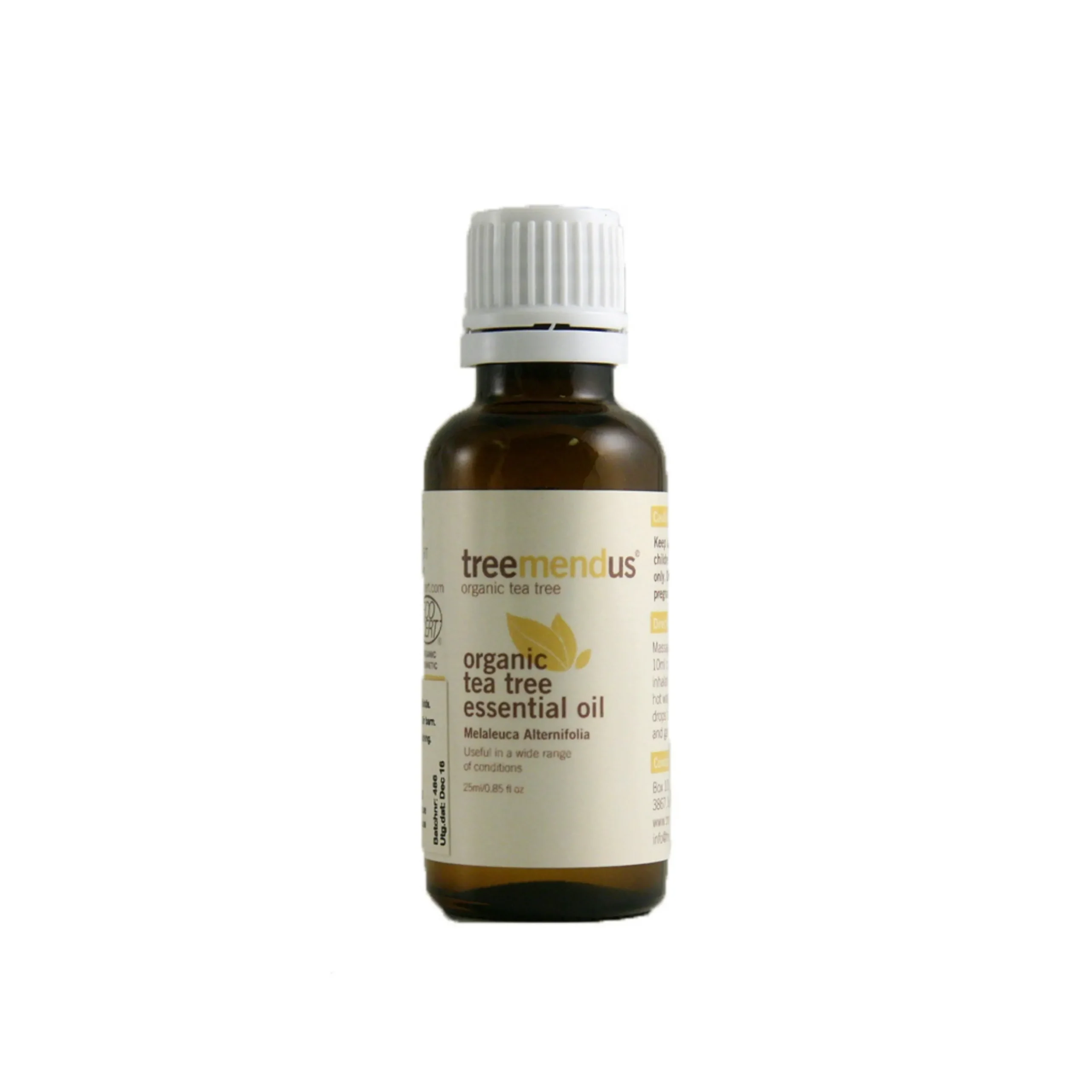 Organic Tea Tree Oil 25ml