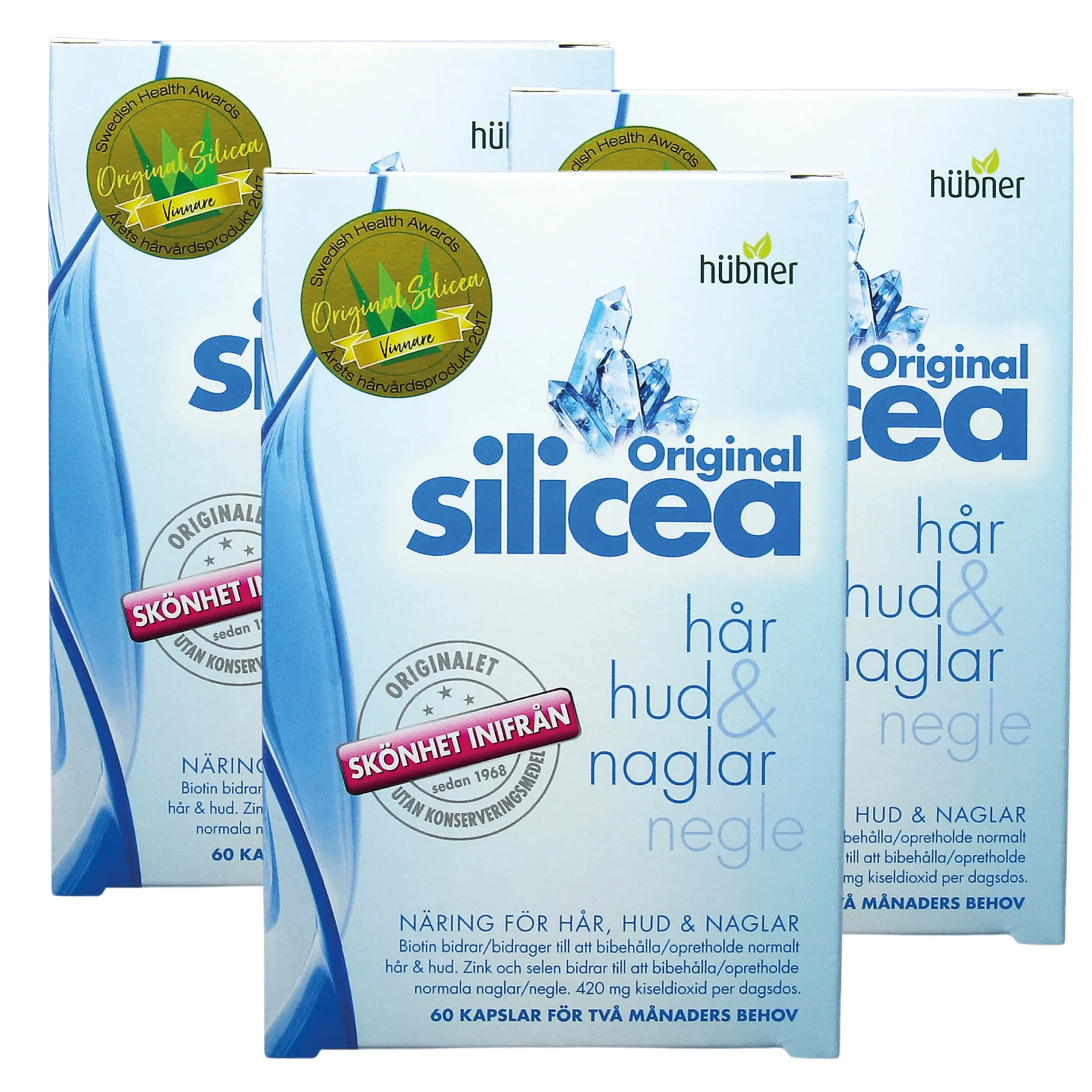 Original Silicea Ekonomipack 3x60k