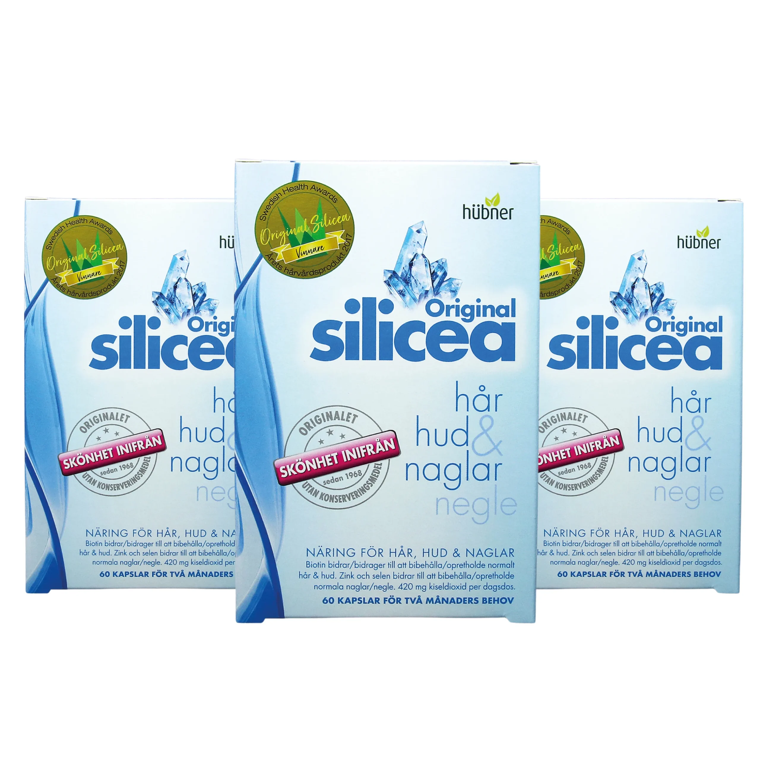 Original Silicea Ekonomipack 3x60k