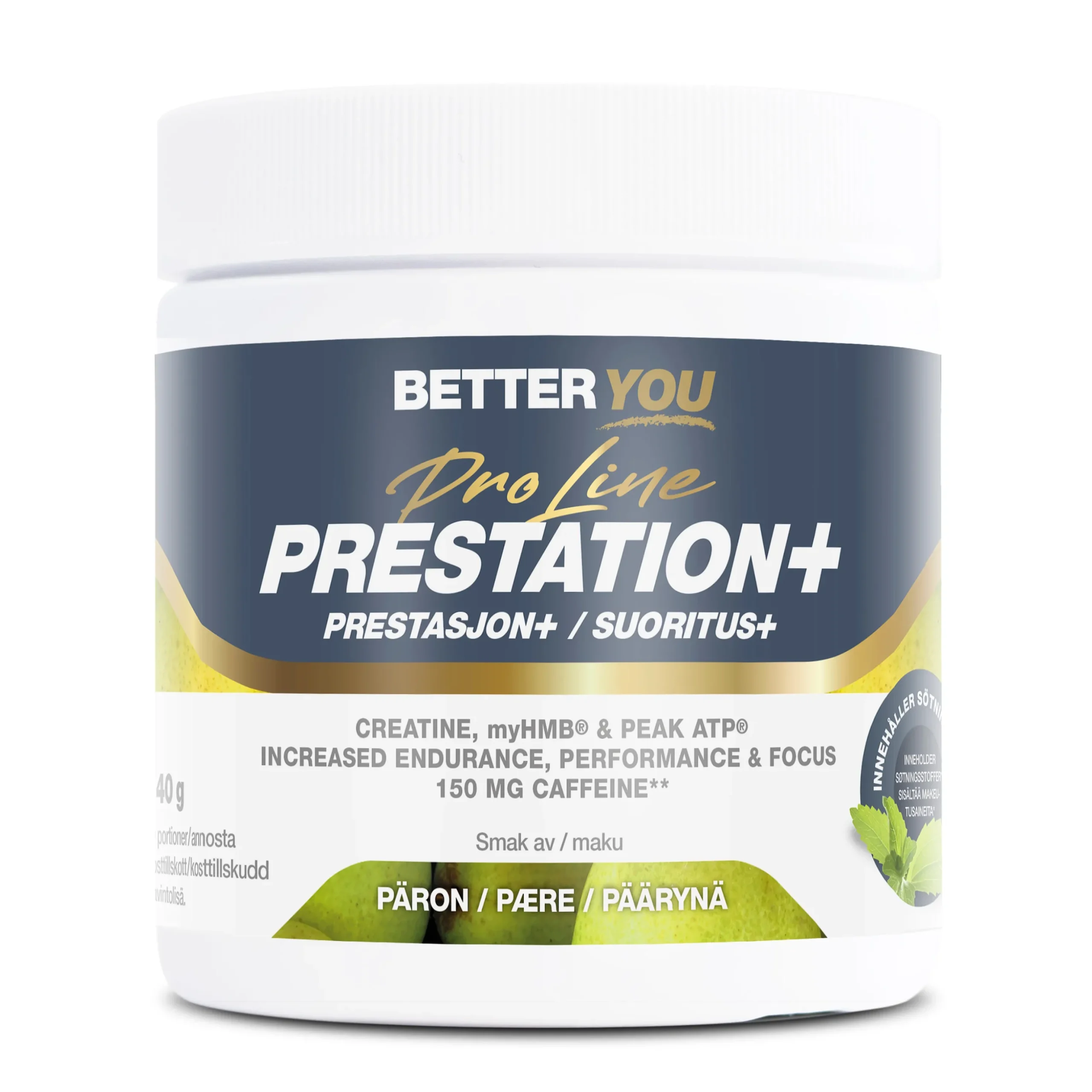 Prestation Plus Päron 140g
