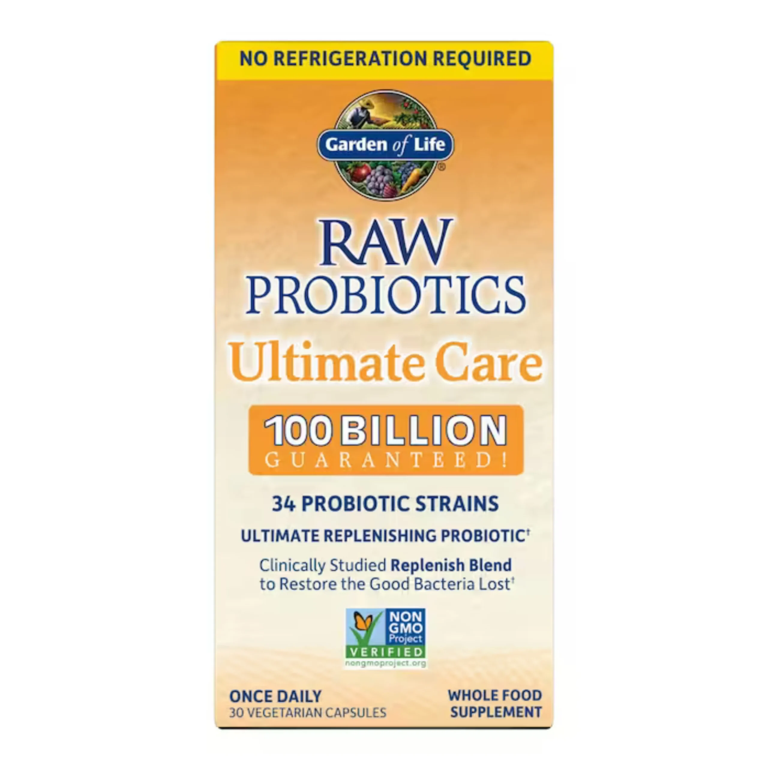 Raw Probiotics 100 Billion CFU 30k