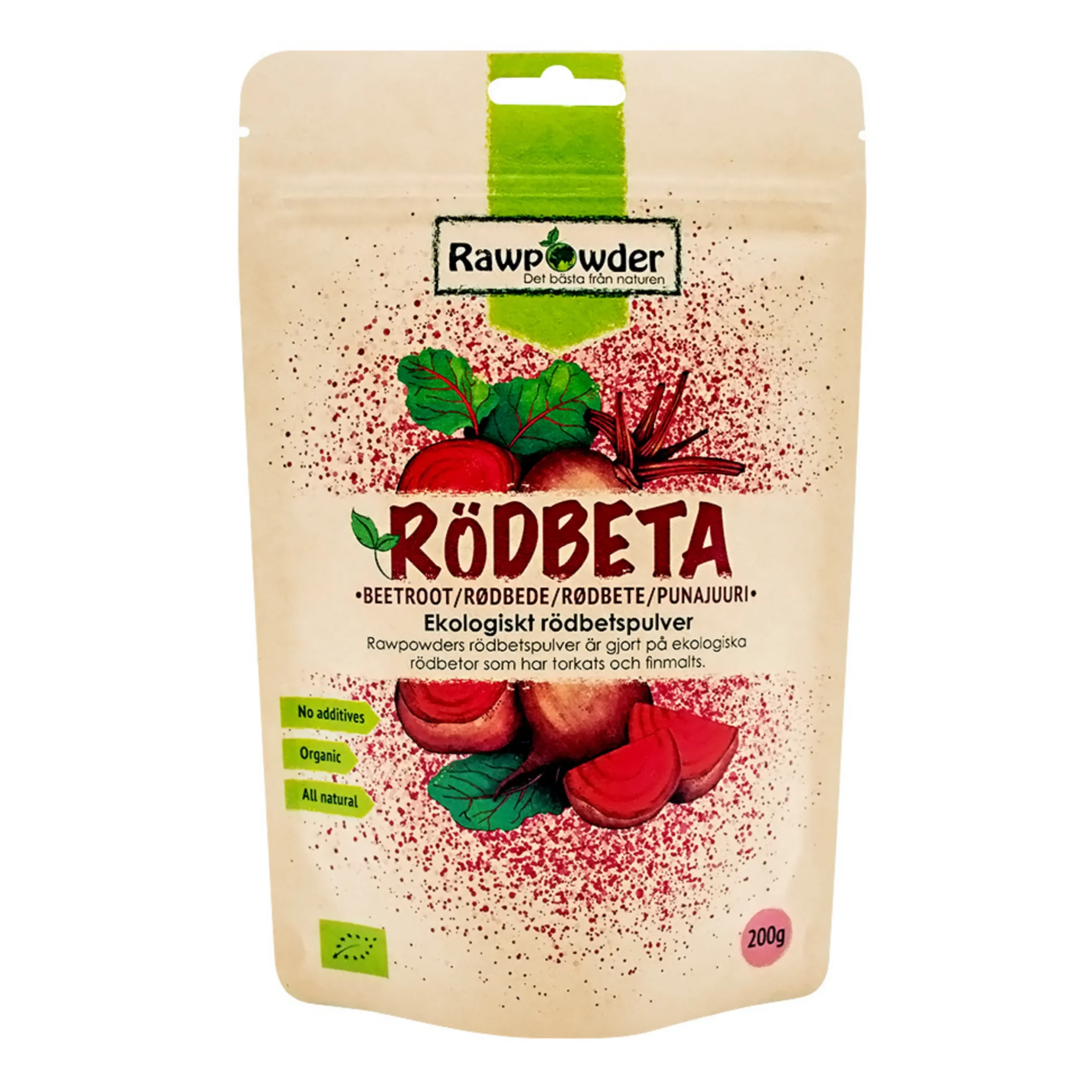Rödbetspulver 200g