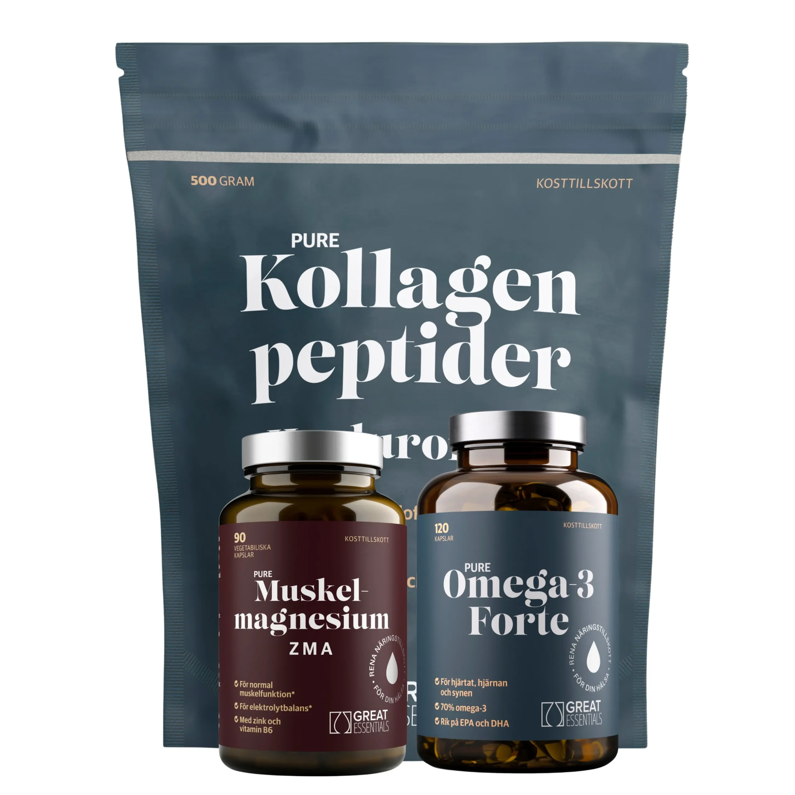 Rörelseglädje Startkit x Magnesium, Omega-3 & Kollagen