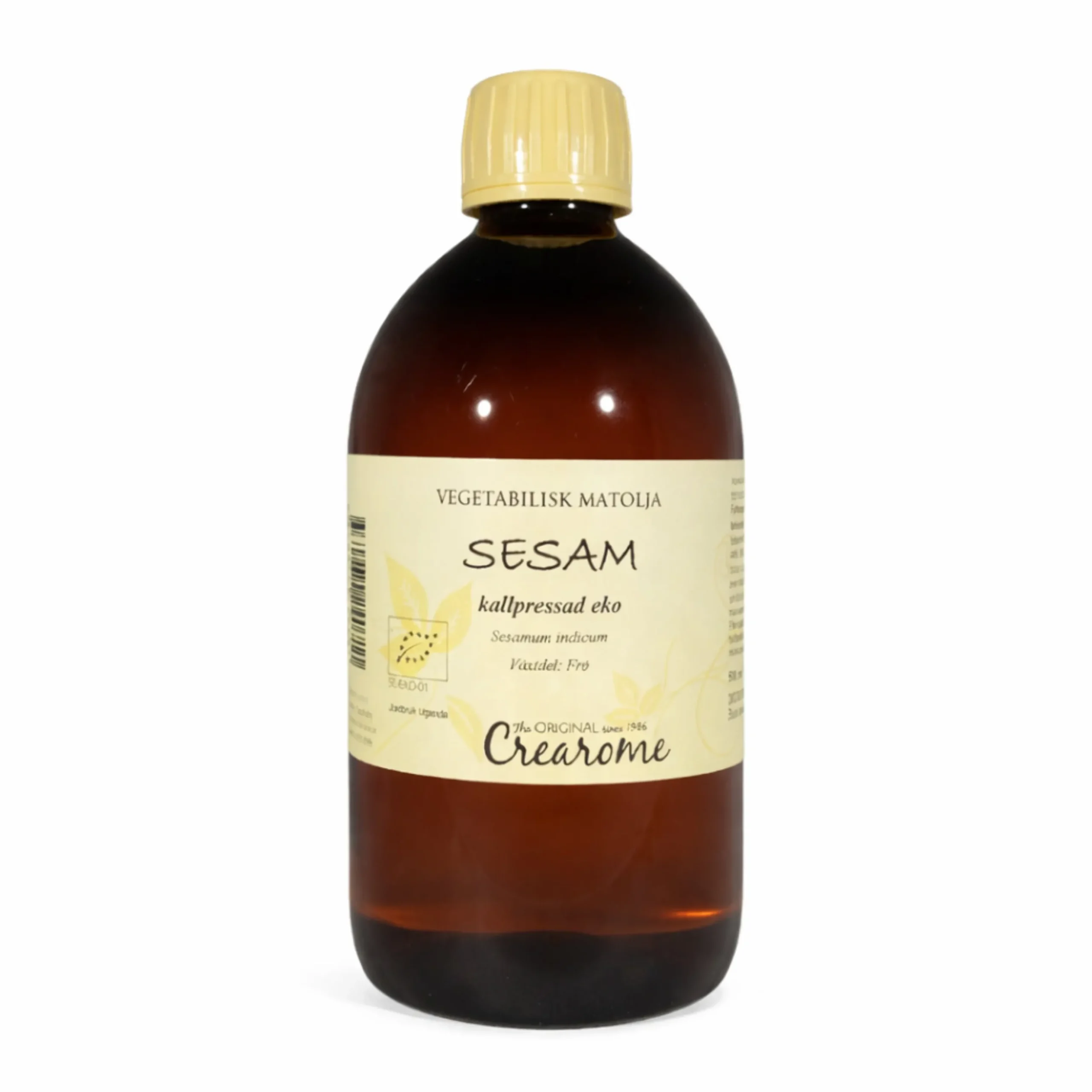 Sesamolja kallpressad eko 500ml
