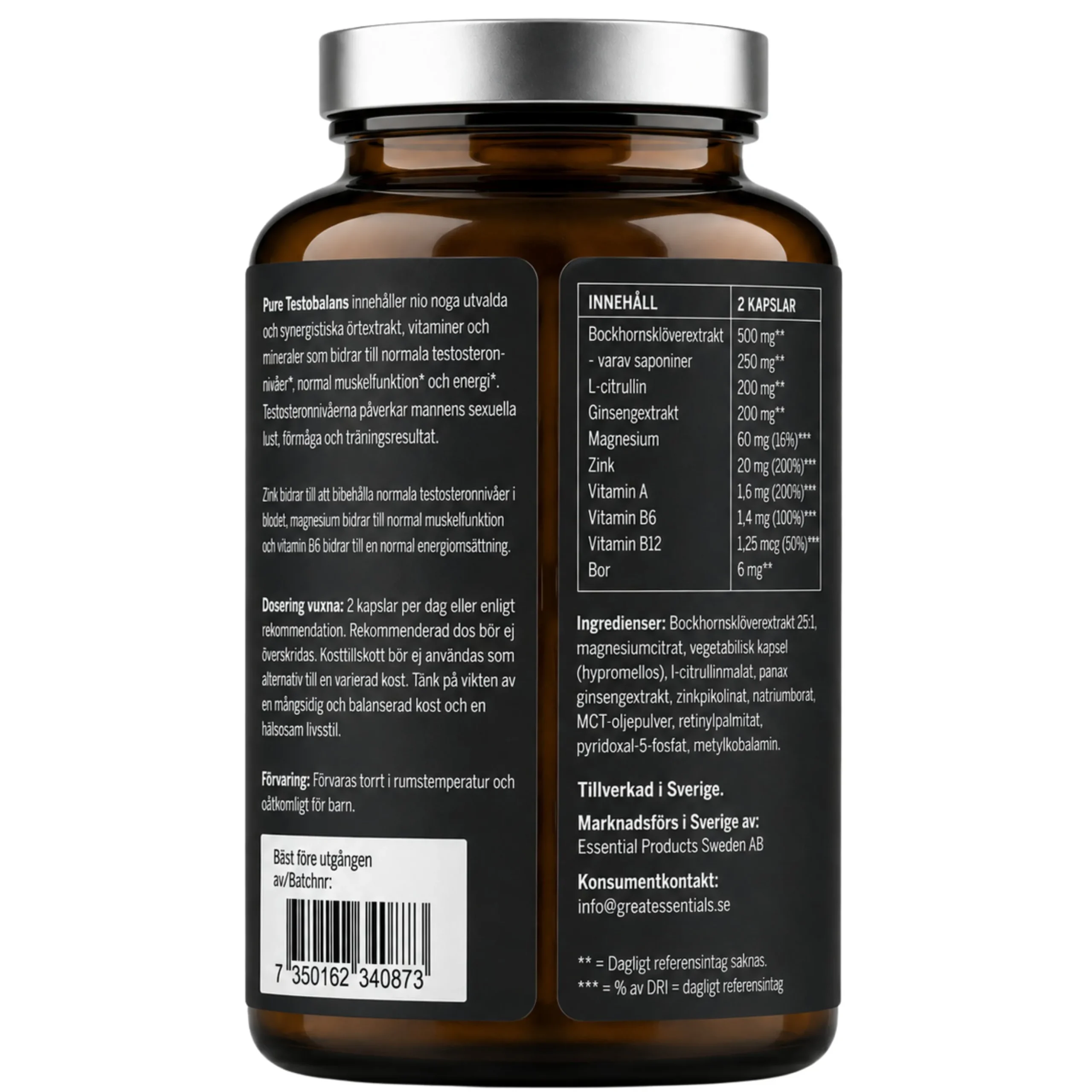 Testobalans Ekonomipack 2x90k