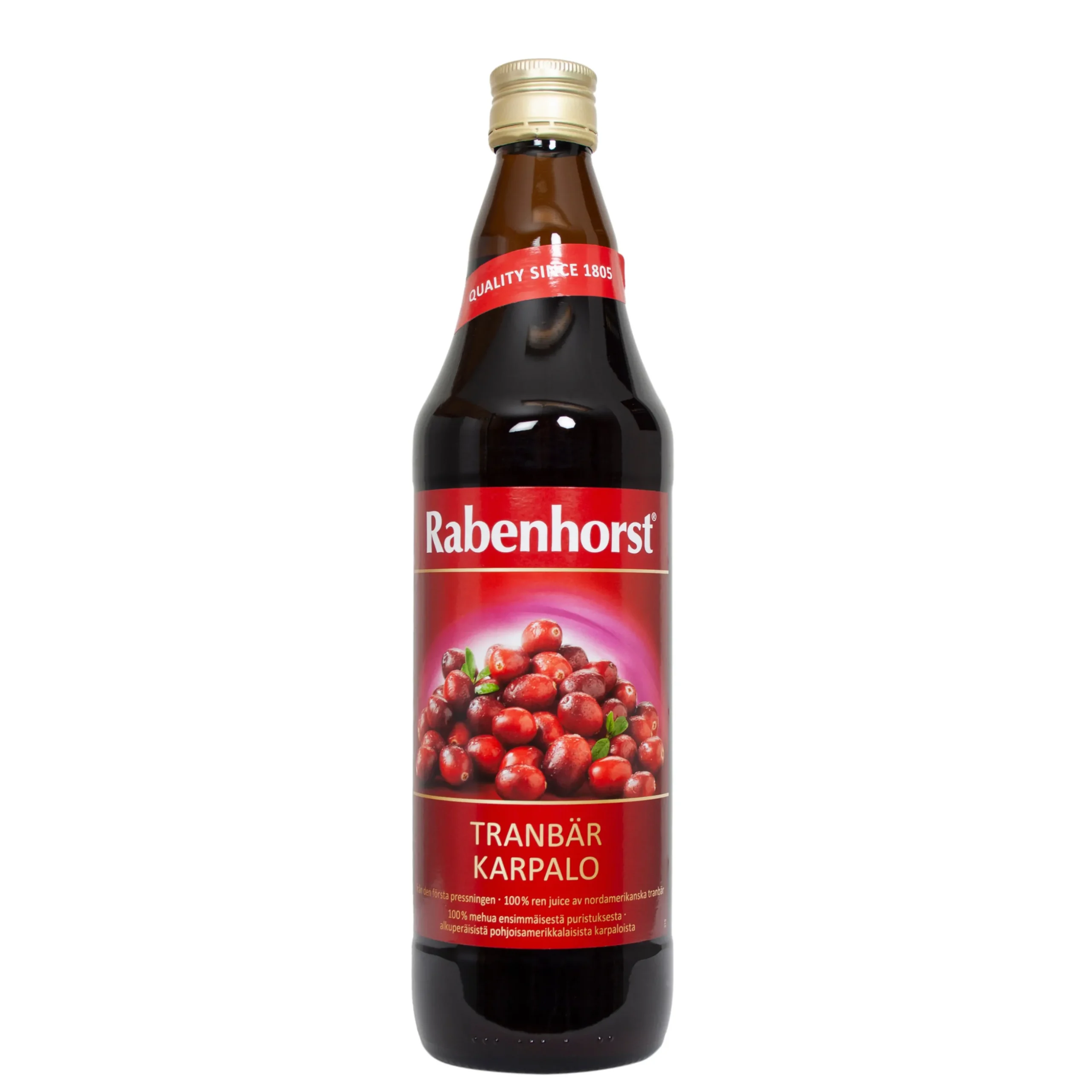 Tranbärsjuice 750ml