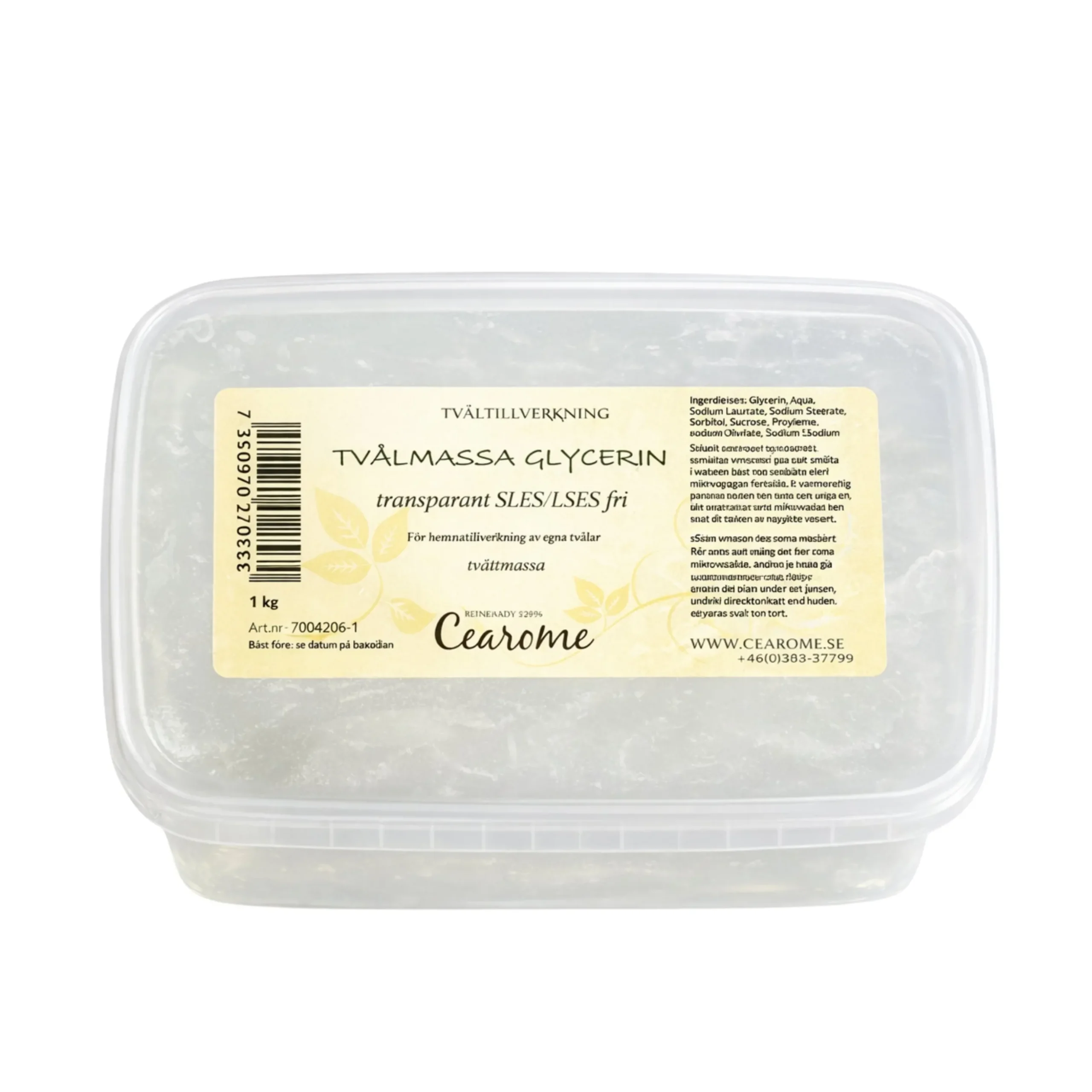 Tvålmassa glycerin 1kg