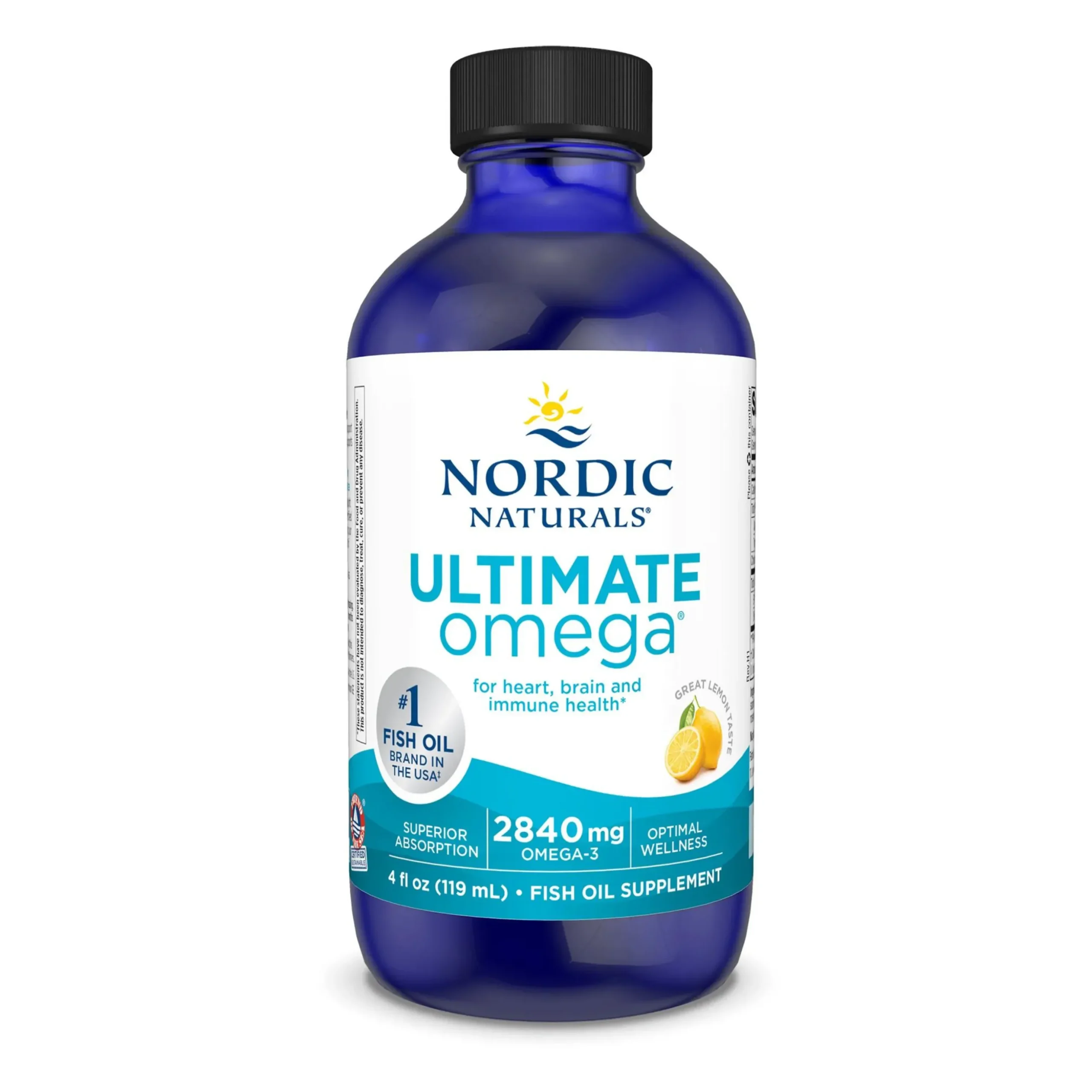 Ultimate Omega Lemon 2840mg 119ml
