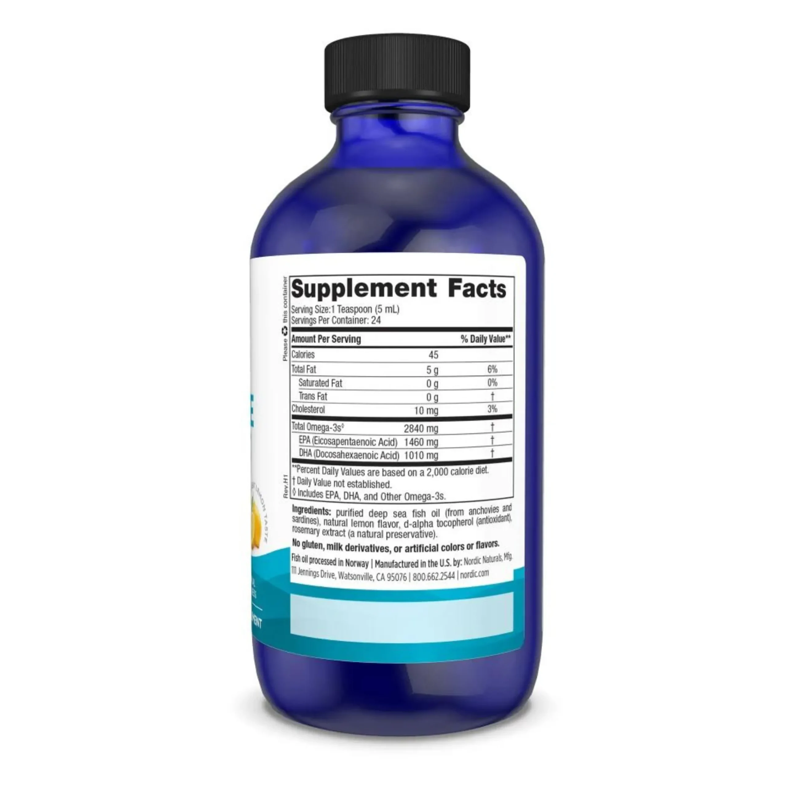 Ultimate Omega Lemon 2840mg 119ml
