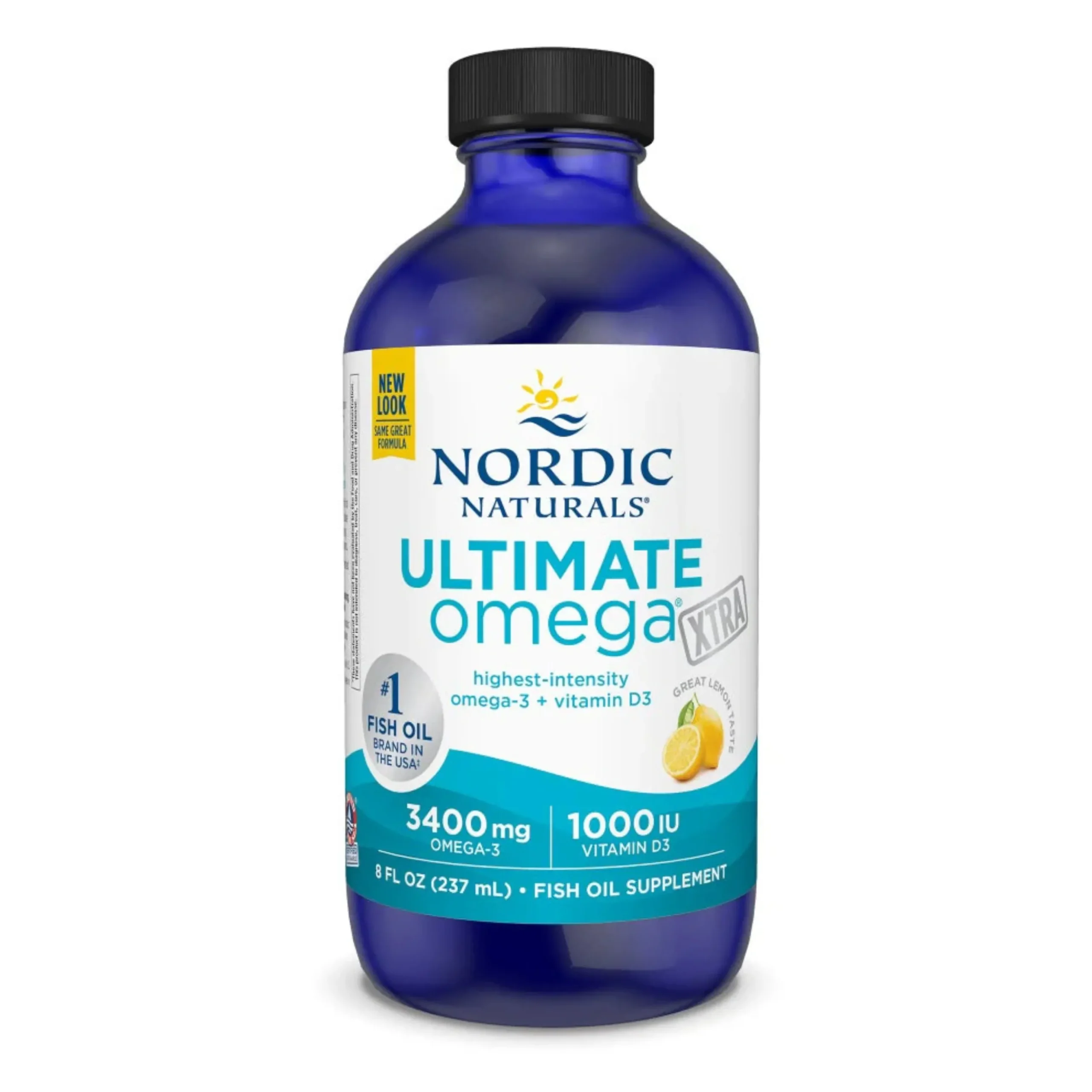 Ultimate Omega Xtra Lemon 3400mg 237ml