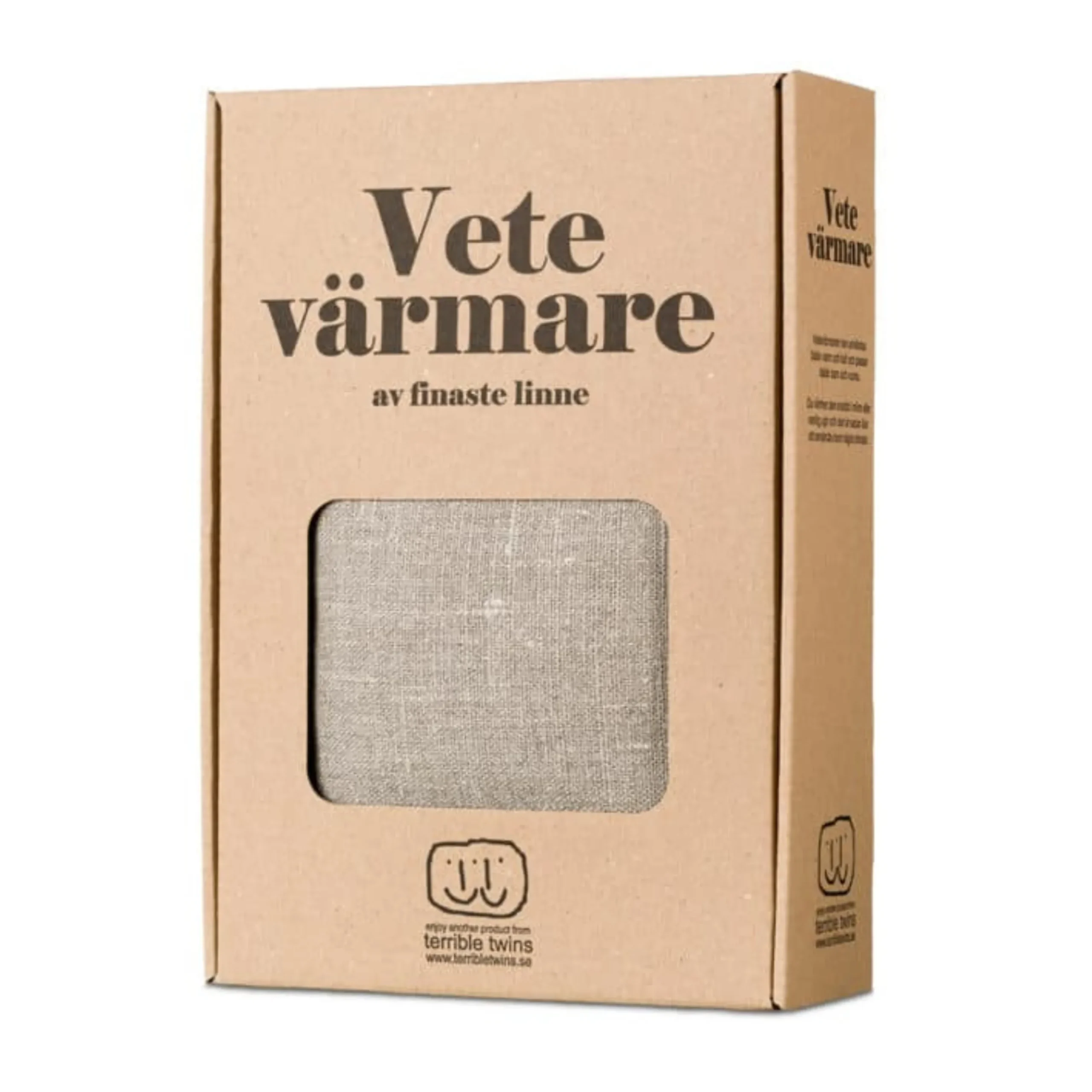 Vetekudde Natur 50x18cm x2