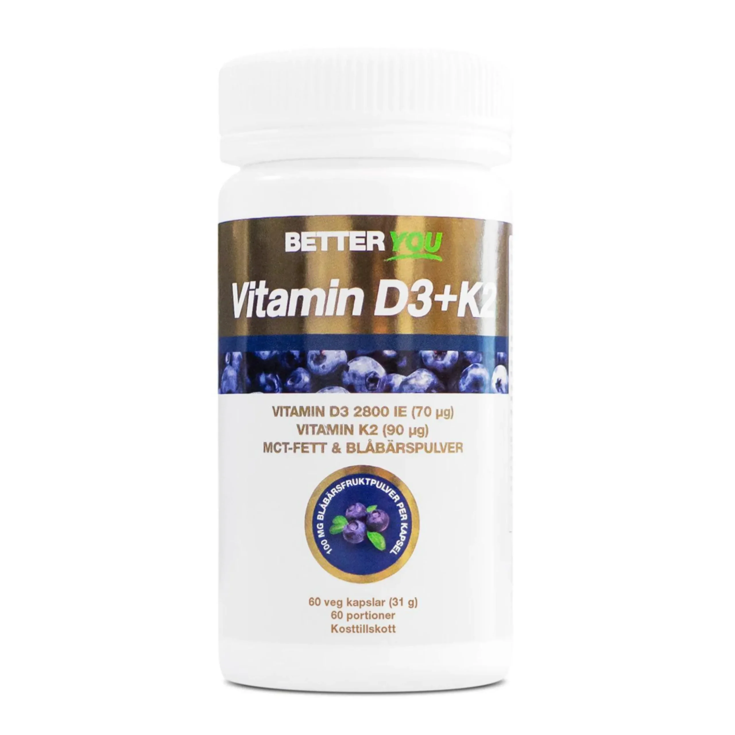 Vitamin D3 & K2 60k